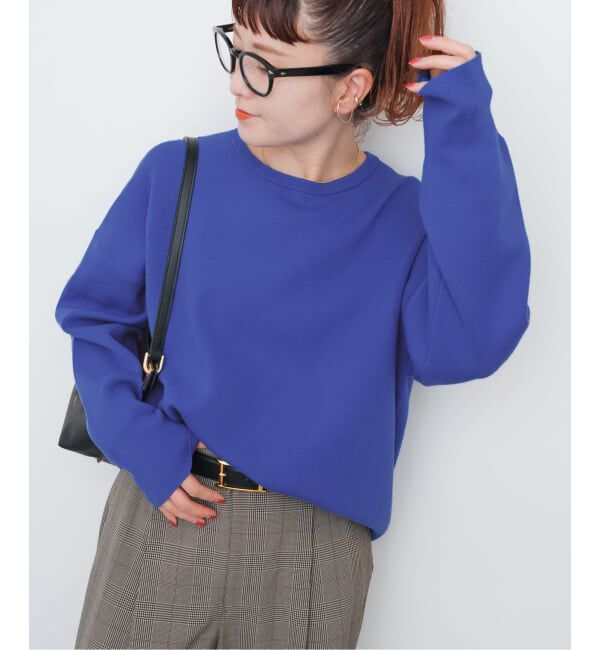 Spick and Span「ウォッシャブルPEバルキーヤーンルーズニット」|ニット・セーター|