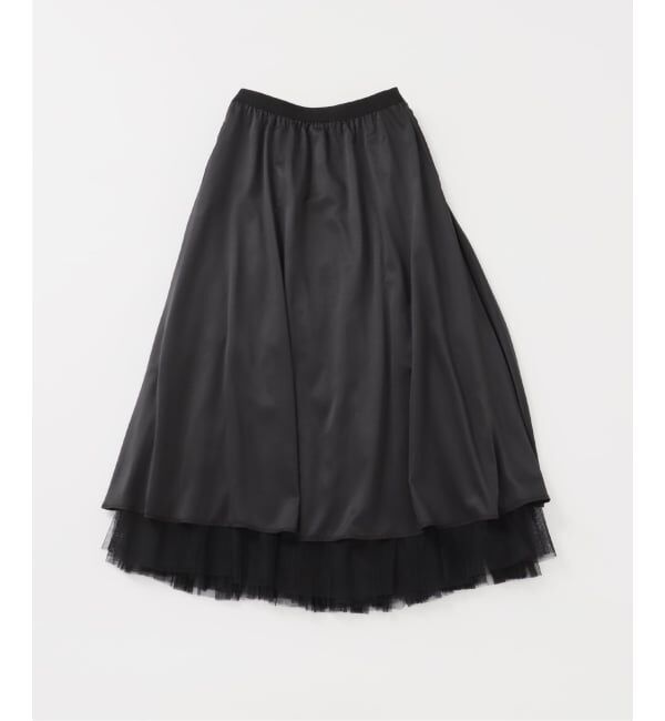 Spick and Span「ランダムチュールプリーツスカート」|スカート|
