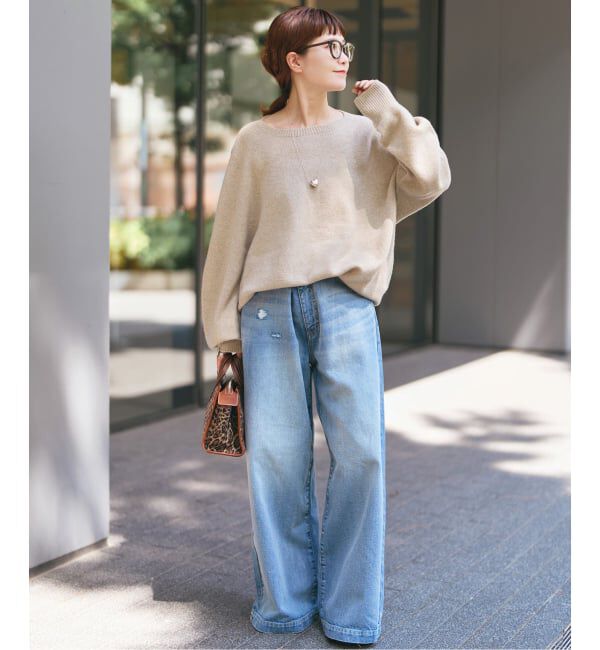 Spick and Span「ニュアンスコクーンシルエットニット」|ニット・セーター|