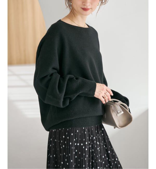 Spick and Span「ニュアンスコクーンシルエットニット」|ニット・セーター|