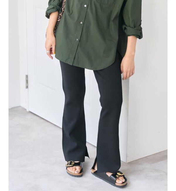 Spick and Span「フレアニットパンツ」|その他|