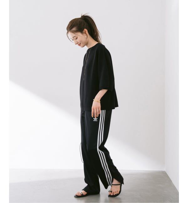 FRAMeWORK「ダブルジャガードハーフスリーブニット」|ニット・セーター|