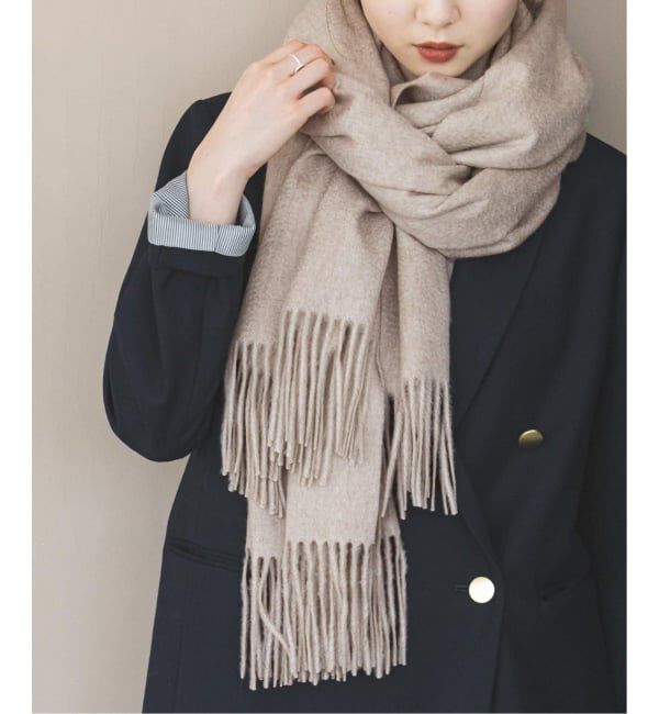 NOBLE「《追加2》オリジナルカシミヤストール」|マフラー|
