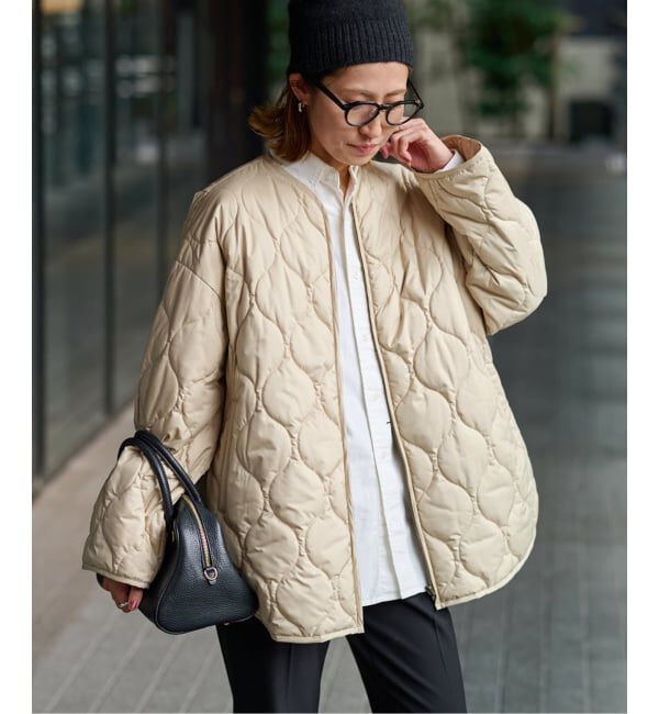 FRAMeWORK「≪WEB限定 / 追加≫2WAYキルティングブルゾン 3」|その他|ベージュ