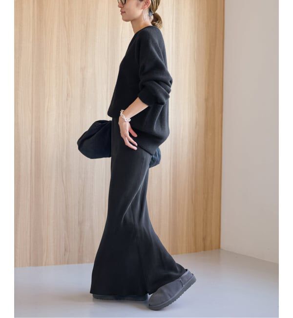 FRAMeWORK「≪WEB限定 / 追加≫AQUA Vネックプルオーバー」|ニット・セーター|