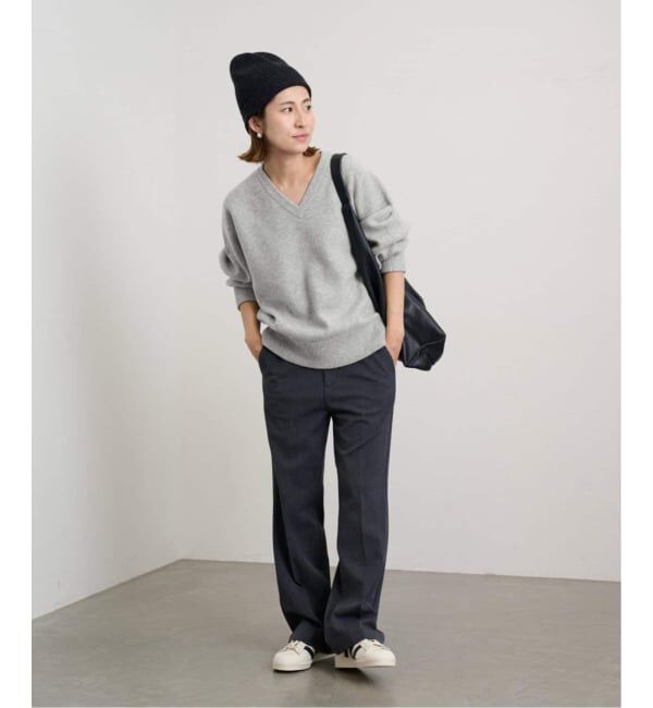 FRAMeWORK「≪WEB限定 / 追加≫AQUA Vネックプルオーバー」|ニット・セーター|