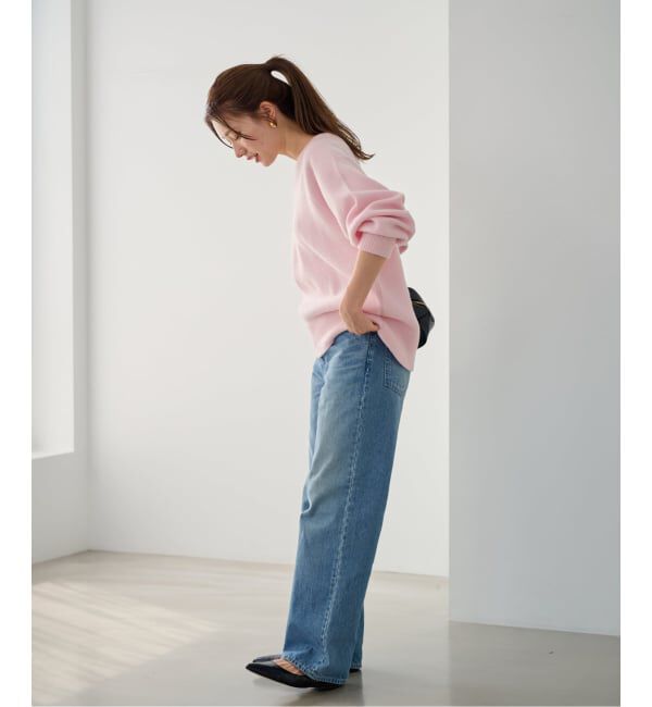 FRAMeWORK「≪WEB限定 / 追加≫AQUA Vネックプルオーバー」|ニット・セーター|