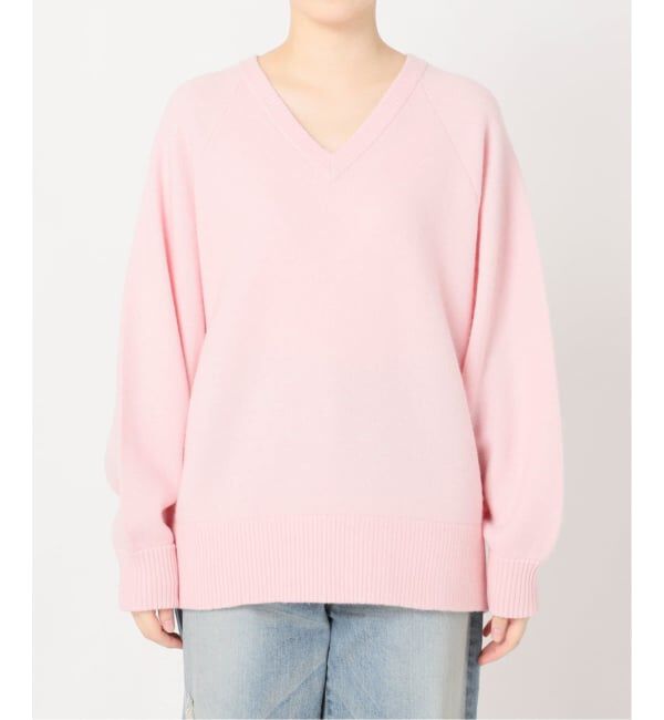 FRAMeWORK「≪WEB限定 / 追加≫AQUA Vネックプルオーバー」|ニット・セーター|