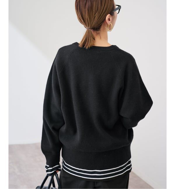 FRAMeWORK「≪WEB限定 / 追加≫AQUA Vネックプルオーバー」|ニット・セーター|