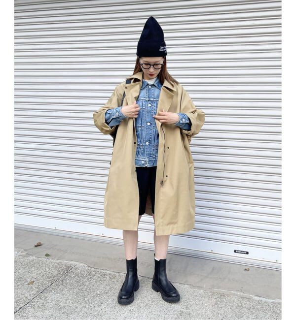 FRAMeWORK「≪追加≫撥水ポンチョトレンチコート」|その他|