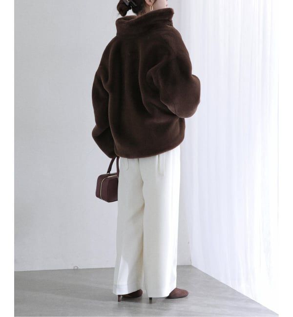  「TATRAS/タトラス BARBRA ファーブルゾン」|その他|