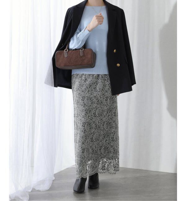  「ウールカシミヤパールニットプルオーバー」|ニット・セーター|