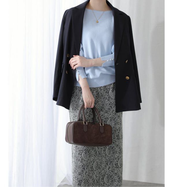  「ウールカシミヤパールニットプルオーバー」|ニット・セーター|