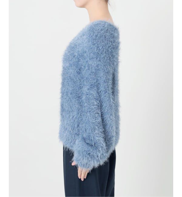  「【洗える】2WAYフェザーニット」|ニット・セーター|