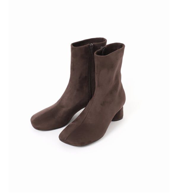  「《追加》4.5cmオブリークショートブーツ」|ショートブーツ|