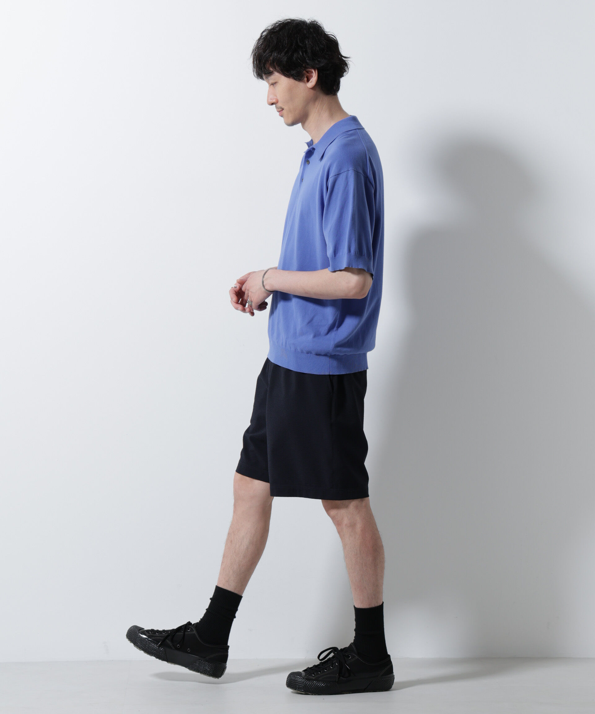 nano･universe「DotAir(R)サッカーストレッチイージーショートパンツ/吸水速乾」|チノ|