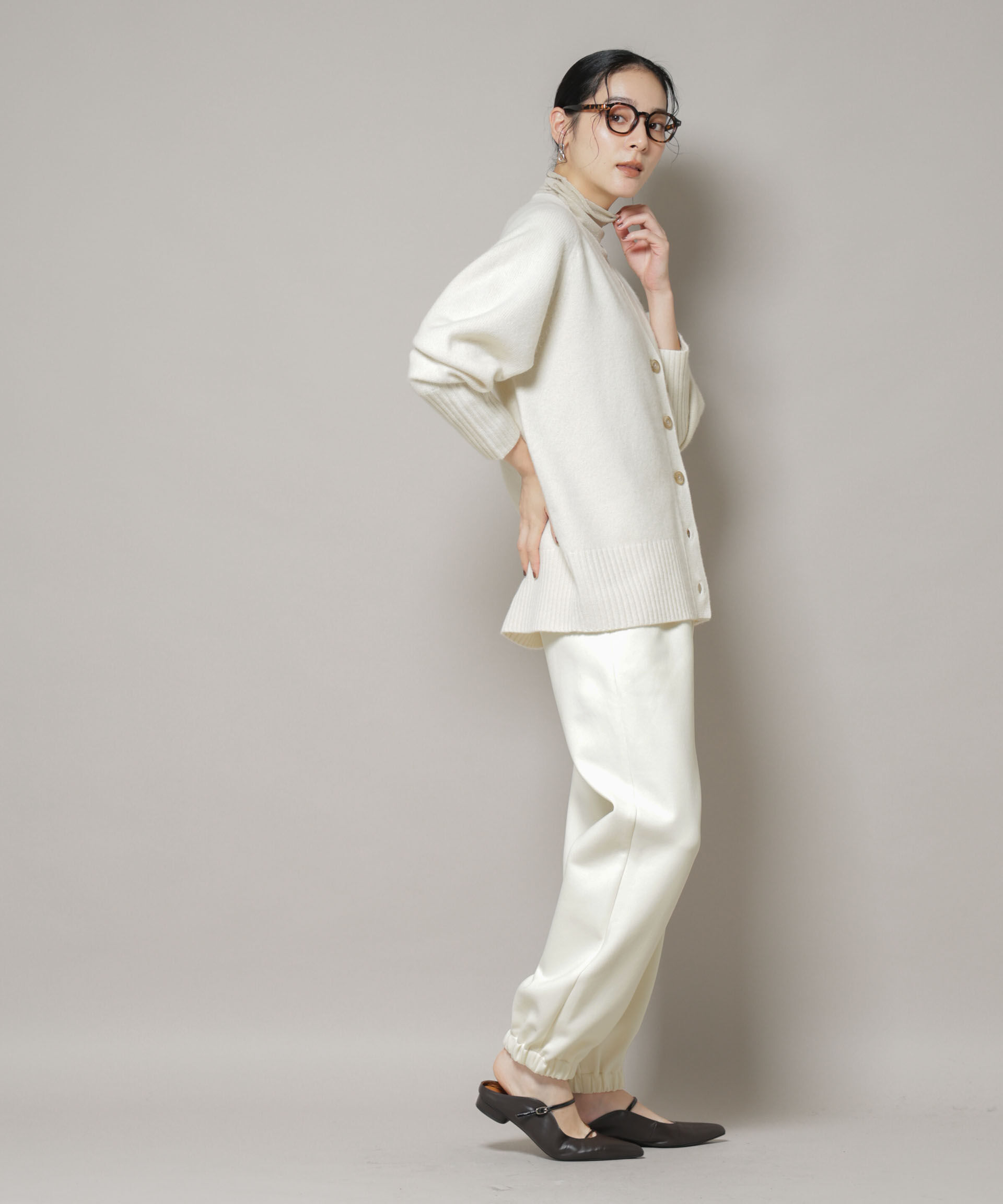 nano･universe「ダンボールジョガーパンツ」|チノ|