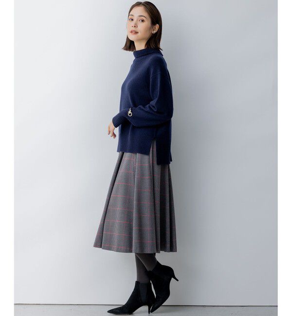 組曲「ウールカシミヤミックス ロールネック ニット」|ニット・セーター|