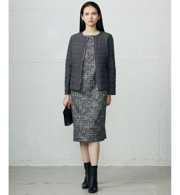 自由区「プリントジャガードストレッチ  ワンピース」|ワンピース|