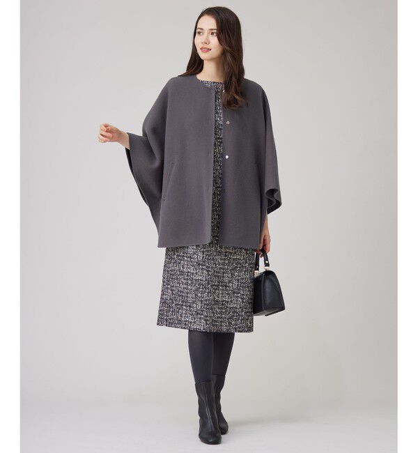 自由区「プリントジャガードストレッチ  ワンピース」|ワンピース|