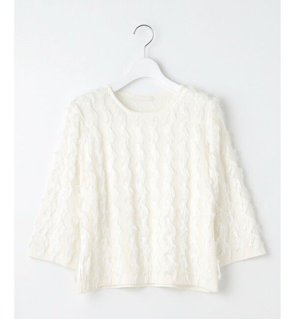 自由区「【洗える】カットジャガード ニット」|ニット・セーター|