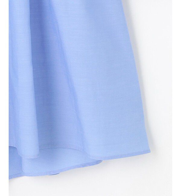 自由区「シアーソフトシャンブレーペプラム ブラウス」|シャツ・ブラウス|