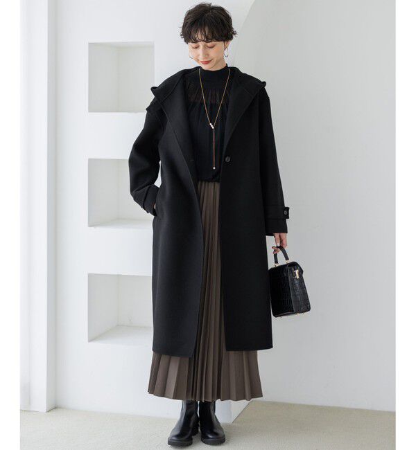 23区「【見上愛さん着用/CanCam11月号掲載】パウダリータイプライター プリーツ スカート」|スカート|