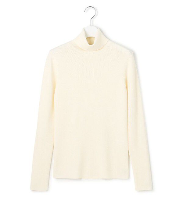 23区「【滝沢眞規子さん着用/WEB限定カラーあり】ウーステッドウール リブタートル ニット」|ニット・セーター|