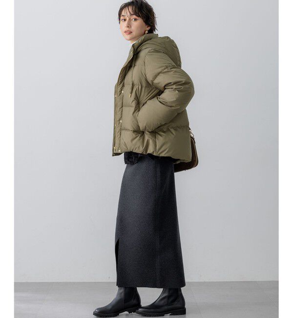 23区「【滝沢眞規子さん着用/VERY掲載】シレータフタ コンパクト ダウンコート」|ダウン|