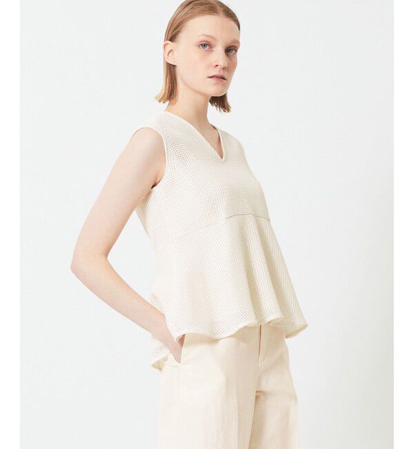 BEIGE,「PINE / ペプラムブラウス」|シャツ・ブラウス|