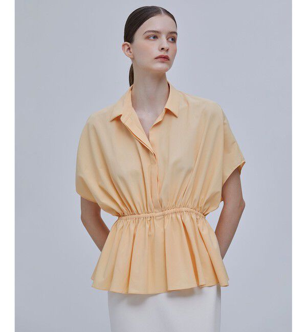 BEIGE,「LUCILLE / ペプラムブラウス」|シャツ・ブラウス|L.Orange