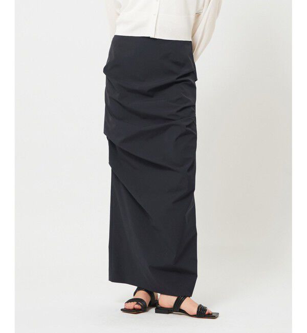 BEIGE,「YANN / ロングスカート」|スカート|Black