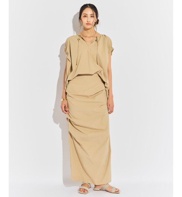 BEIGE,「YANN / ロングスカート」|スカート|