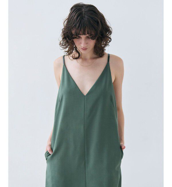 BEIGE,「【Oggi ６月号掲載】OREGANO / サマーウールキャミソールドレス」|ワンピース|