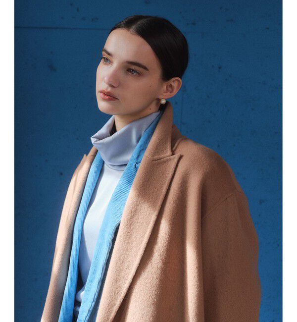 BEIGE,「ZION / ウールロングチェスターコート」|チェスターコート|