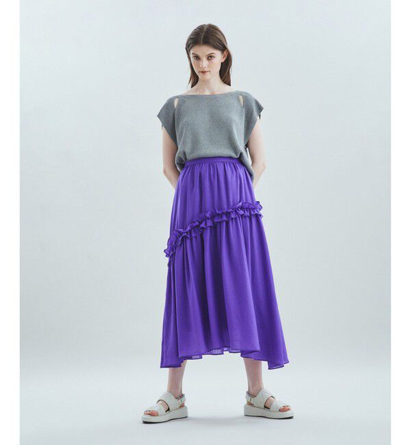 Grace Class「シアーフリルティアードスカート」|スカート|