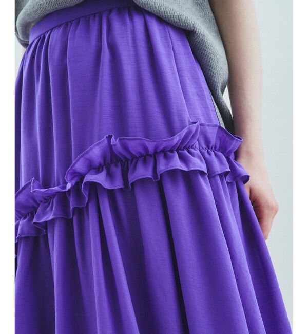 Grace Class「シアーフリルティアードスカート」|スカート|