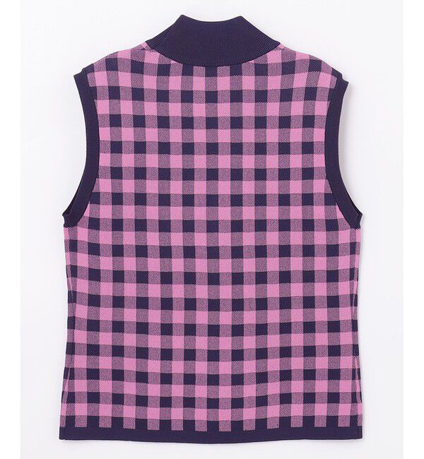 Diagram「チェックショートニットトップ」|ニット・セーター|