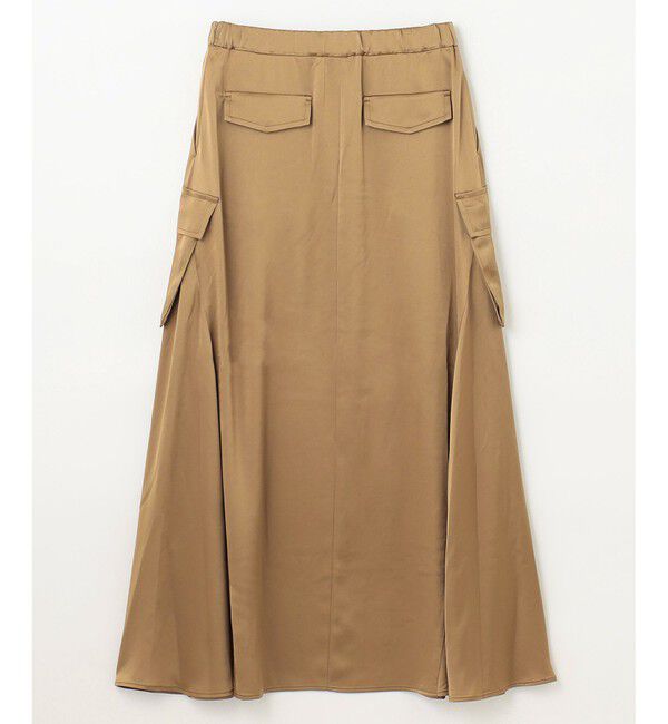 Grace Class「サテンミリタリーロングスカート」|スカート|