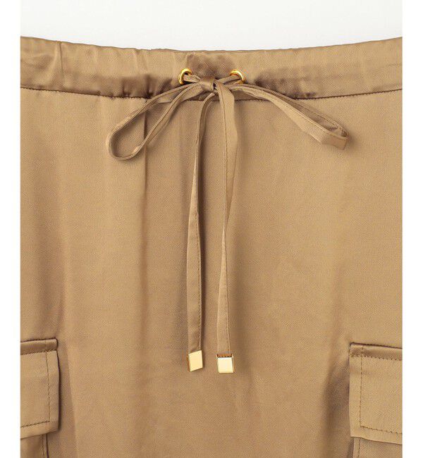 Grace Class「サテンミリタリーロングスカート」|スカート|