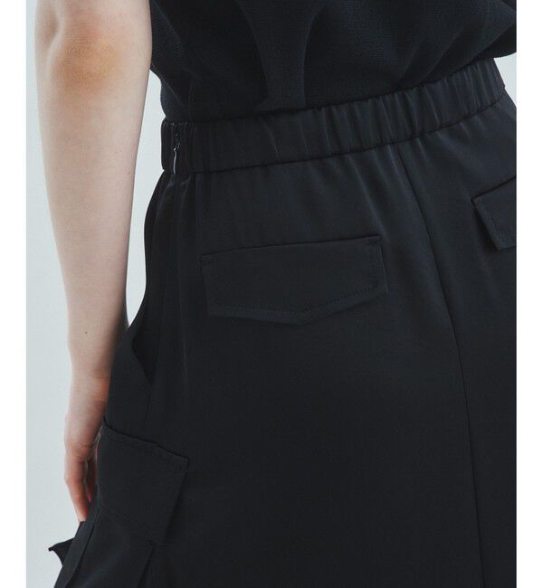 Grace Class「サテンミリタリーロングスカート」|スカート|