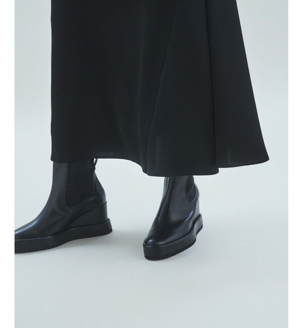 Grace Class「サテンミリタリーロングスカート」|スカート|