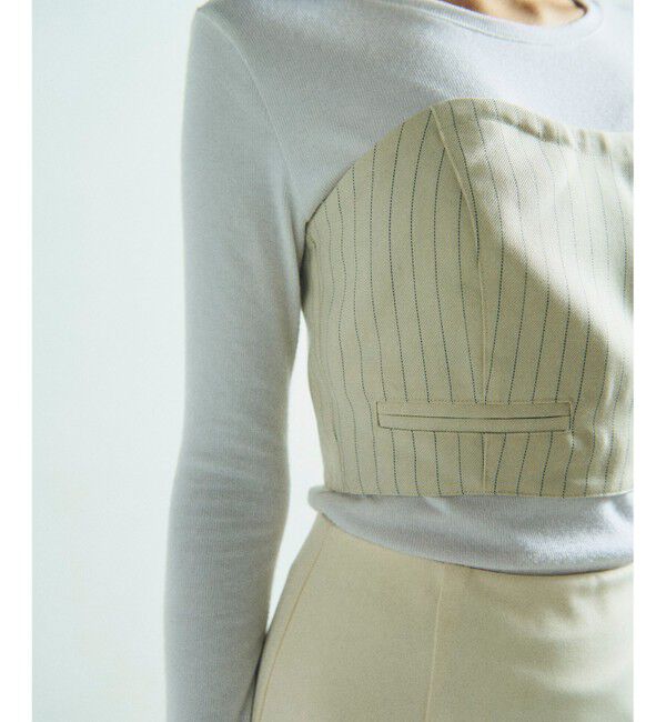 Grace Class「ピンストライプビスチェ」|その他|