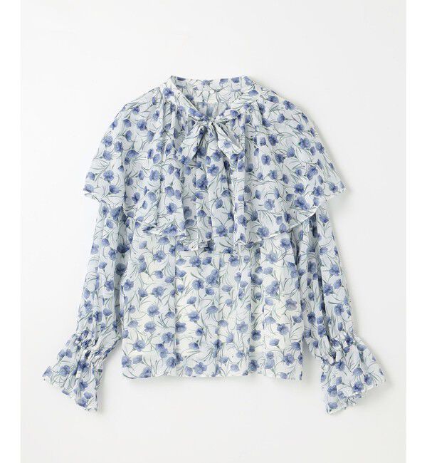 Diagram「スモールフラワーケープトップ」|シャツ・ブラウス|