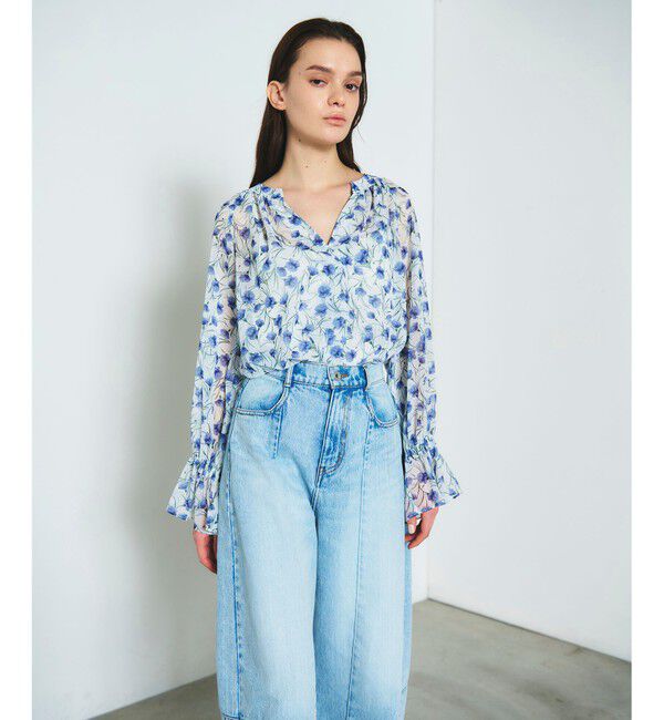 Diagram「スモールフラワーケープトップ」|シャツ・ブラウス|