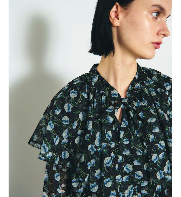 Diagram「スモールフラワーケープトップ」|シャツ・ブラウス|