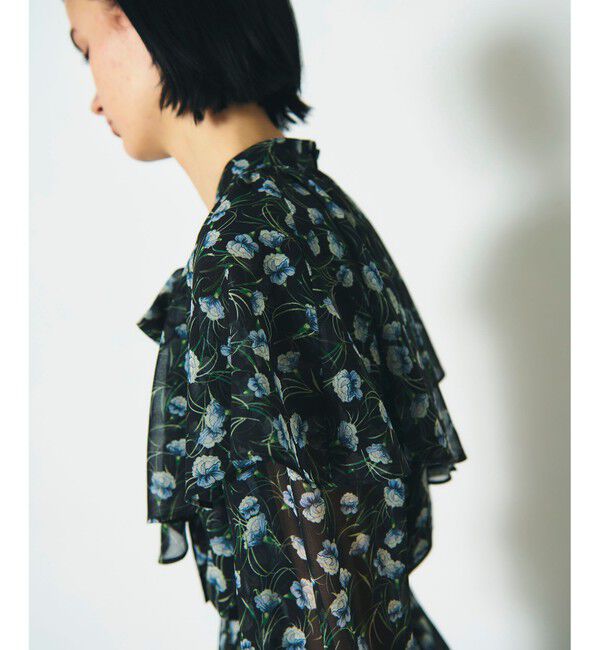 Diagram「スモールフラワーケープトップ」|シャツ・ブラウス|