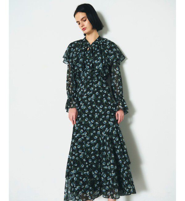 Diagram「スモールフラワーケープトップ」|シャツ・ブラウス|