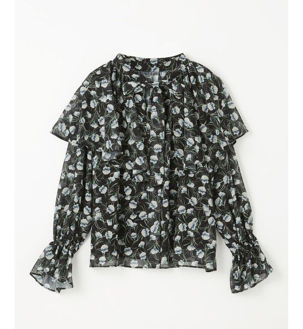 Diagram「スモールフラワーケープトップ」|シャツ・ブラウス|