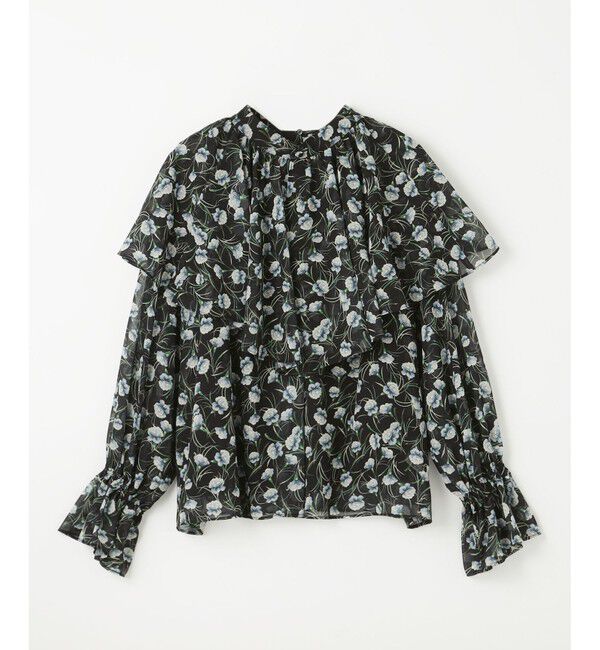 Diagram「スモールフラワーケープトップ」|シャツ・ブラウス|